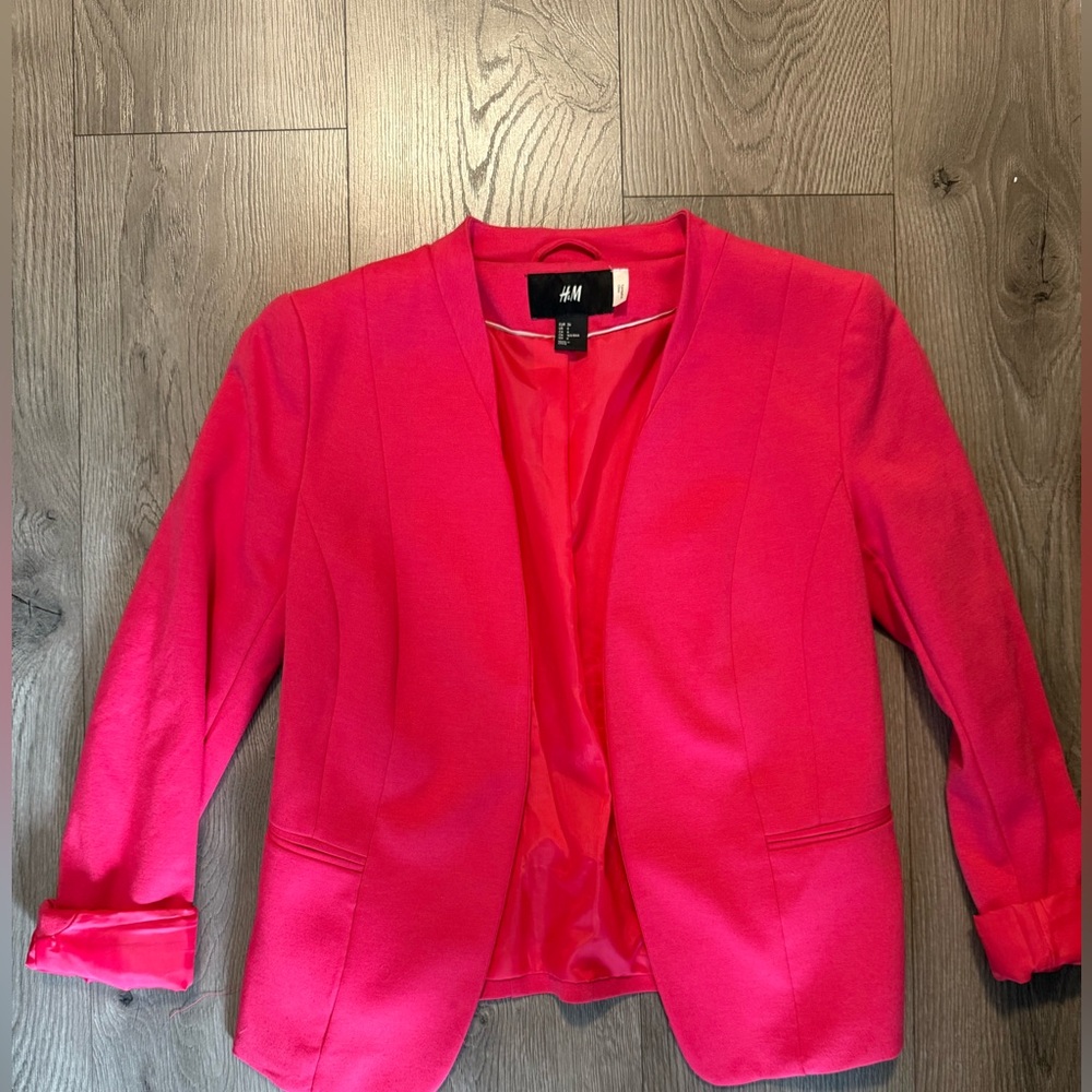 H&M Bold Pink Women's Blazer